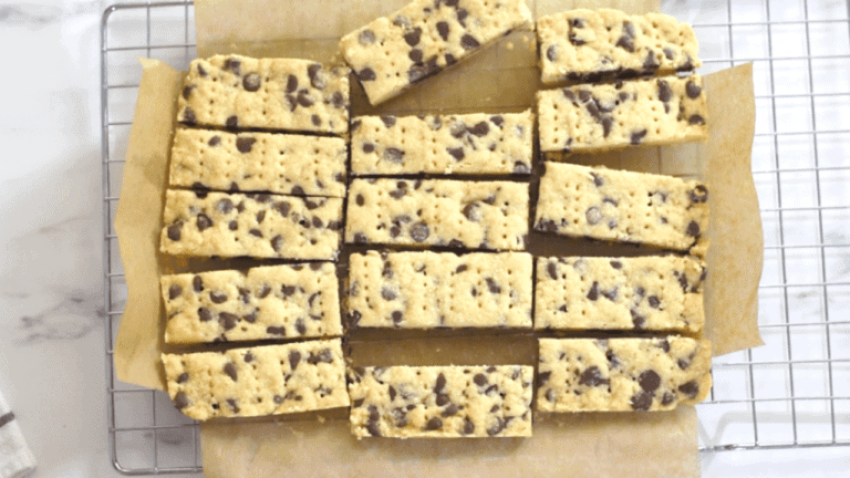 chocolate chip shortbread