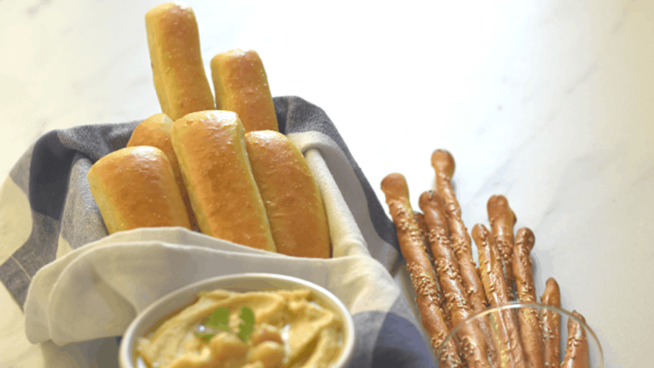 homemade breadsticks