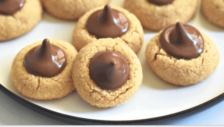 Peanut butter blossoms