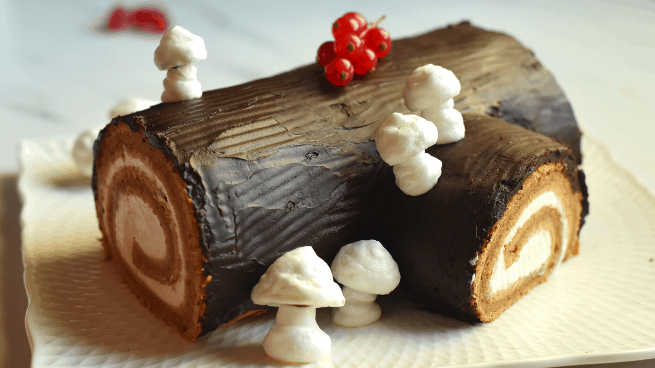 Yule Log Cake (Bûche De Noël)