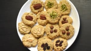 Recipe for oatmeal cookies