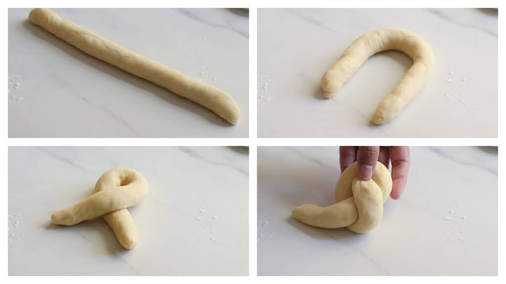 How to shape challah buns