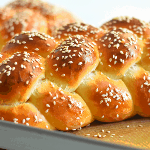 braided challah bread