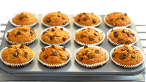 one bowl banana muffins