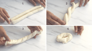 How to shape simit bread