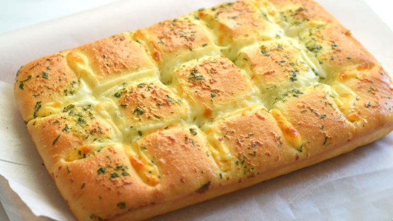 Easy Cheesy Garlic Bread Recipe from scratch MerryBoosters