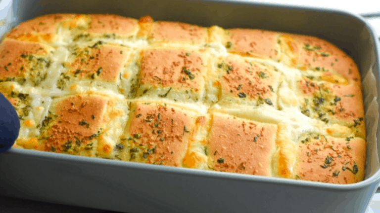 cheesy garlic bread recipe