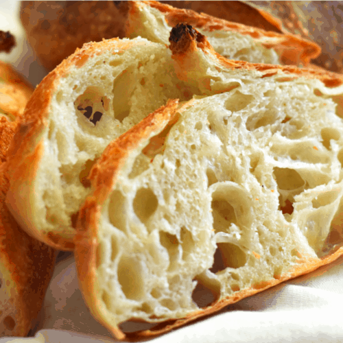Rustic bread with biga