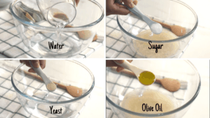 Pan pizza dough