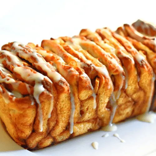 Apple cinnamon pull apart bread