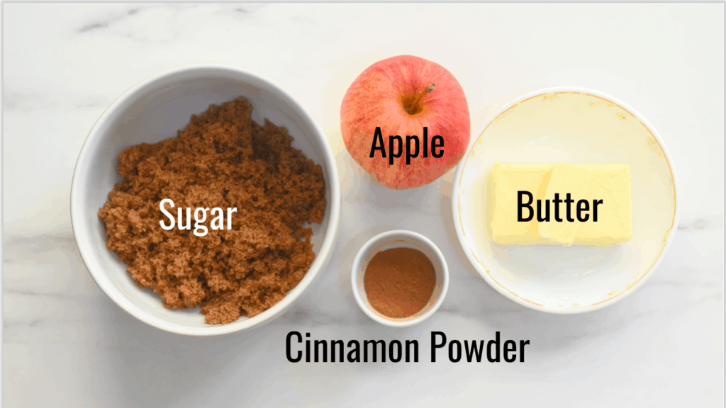 cinnamon apple pull apart bread filling ingredients