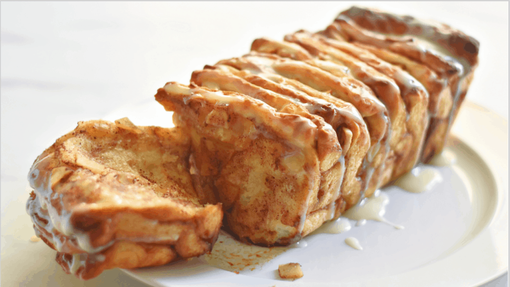 apple cinnamon pull apart bread