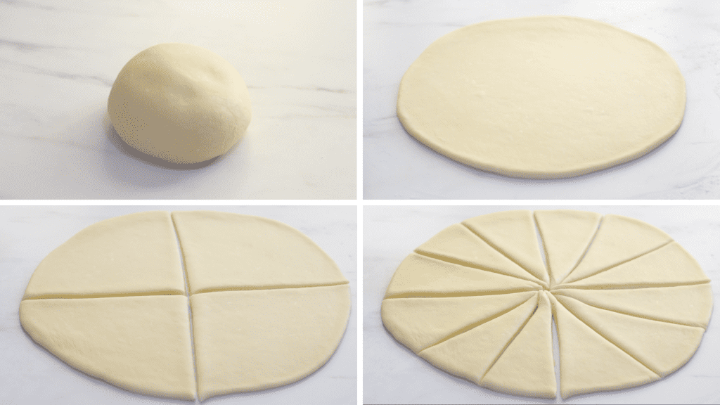 how to shape crescent rolls