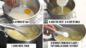 how to make custard