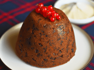 easy christmas pudding