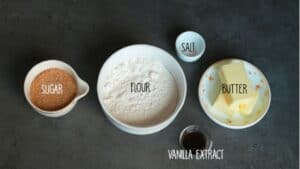 quick apple crumble ingredients