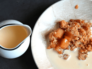 quick and easy apple crumble recipe