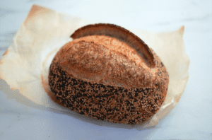 crusty bread made in dutch oven