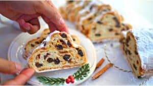 fruit bread for christmas