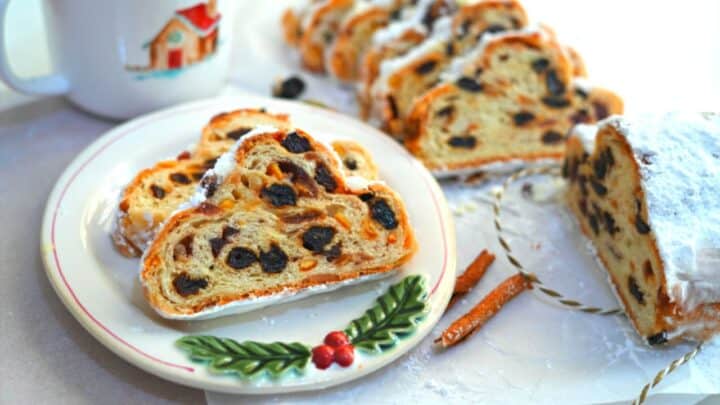 German fruit bread christmas