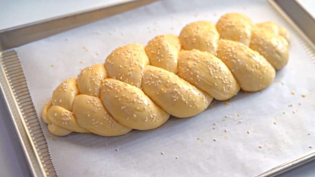 baking braided bread