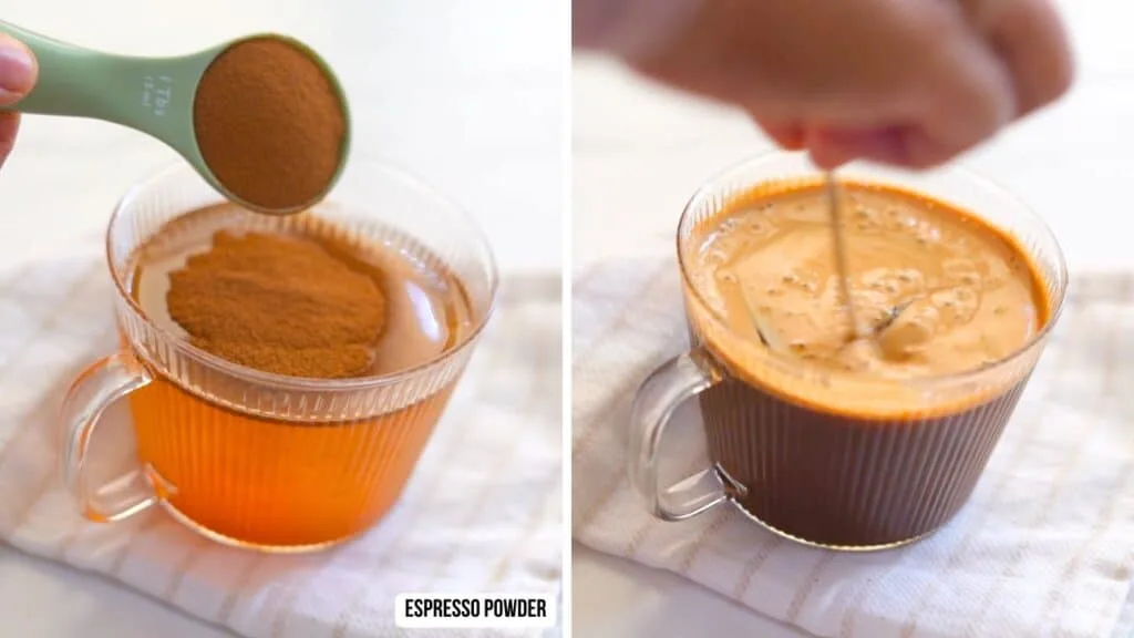 make coffee to soak the ladyfingers