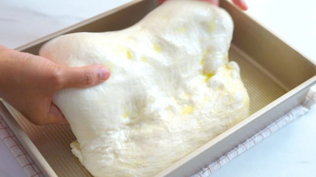 no knead focaccia dough
