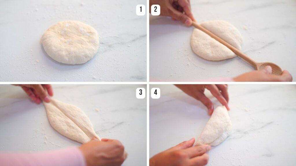 how to shape portuguese bread rolls