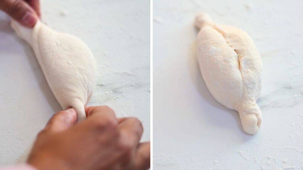 how to twist and shape papo secos