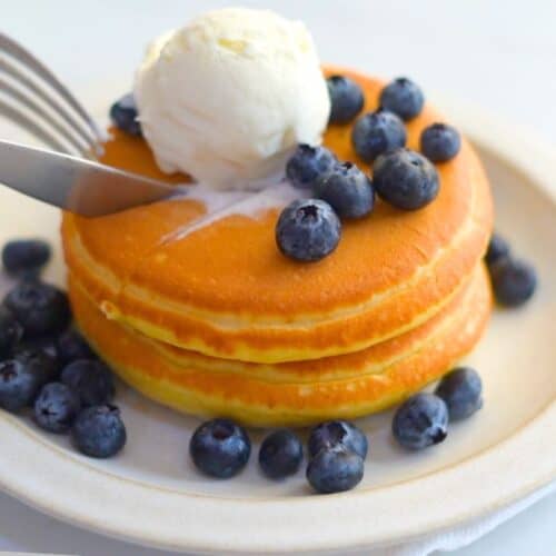 nutella stuffed pancakes