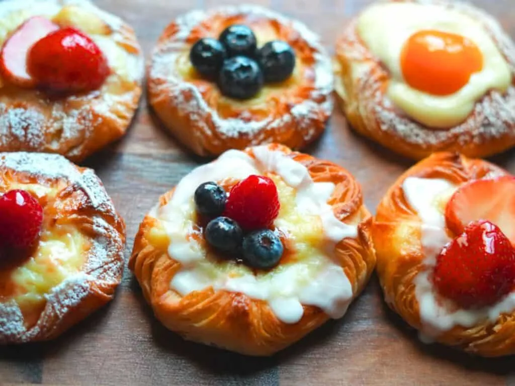danish custard pastry recipe featured image
