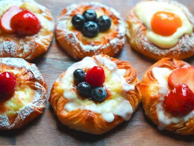 danish custard pastry recipe featured image