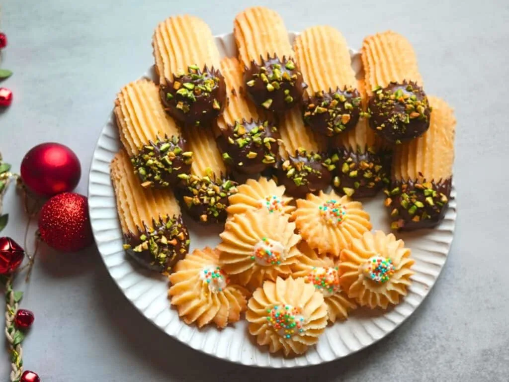 Christmas butter cookies recipe
