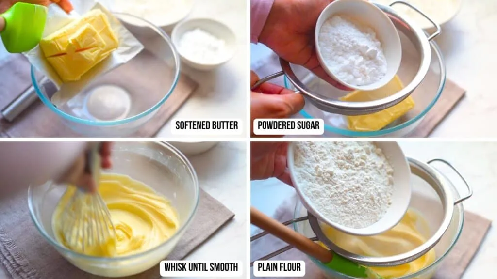 How to make christmas butter cookies