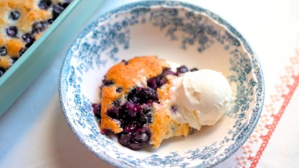 old fashioned blueberry cobbler recipe