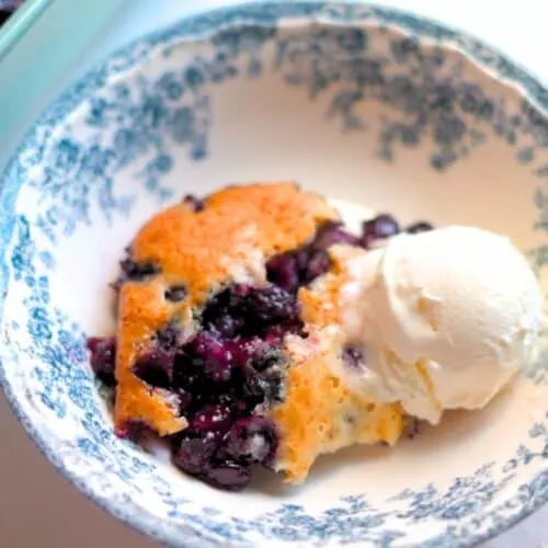 old fashioned blueberry cobbler recipe