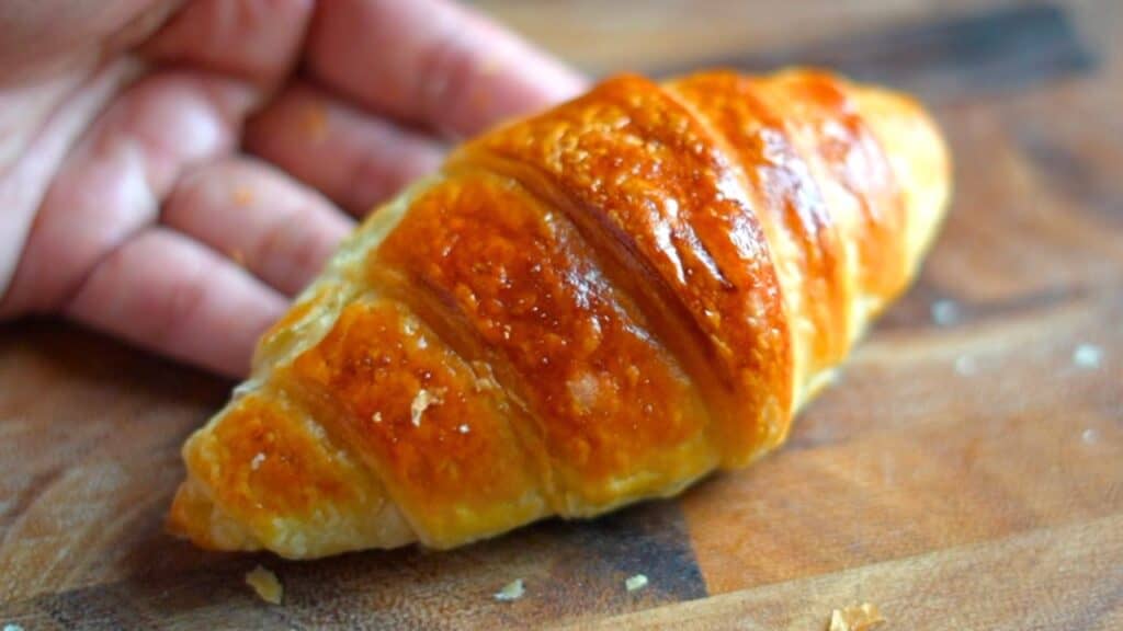 Easy Sourdough Croissants