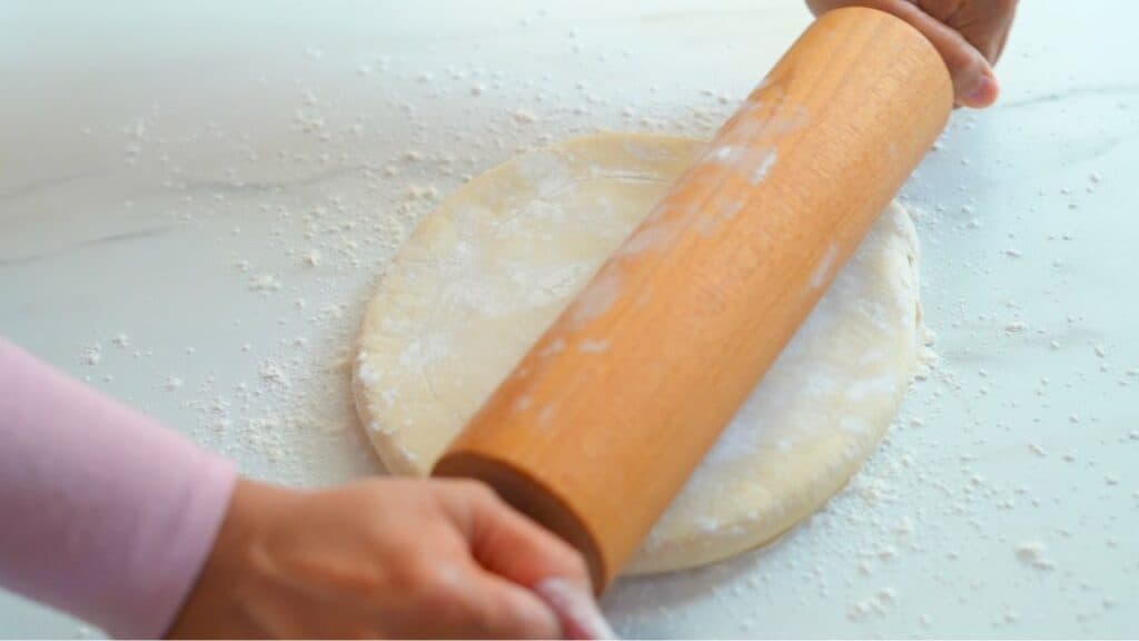 giant roll method for making sourdough croissants