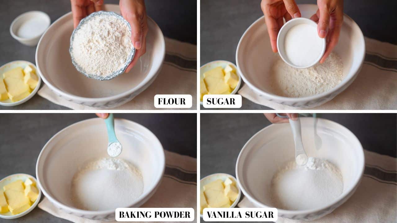 baked apple fritters ingredients